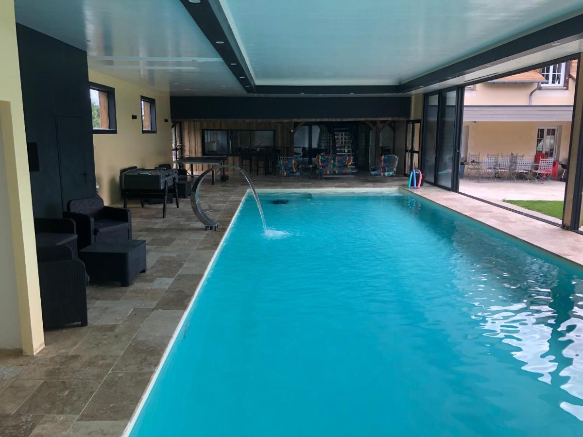 Cottage Piscine Interieure31Degres Zoo La Fleche24H Du Mans Clermont-Creans Eksteriør bilde